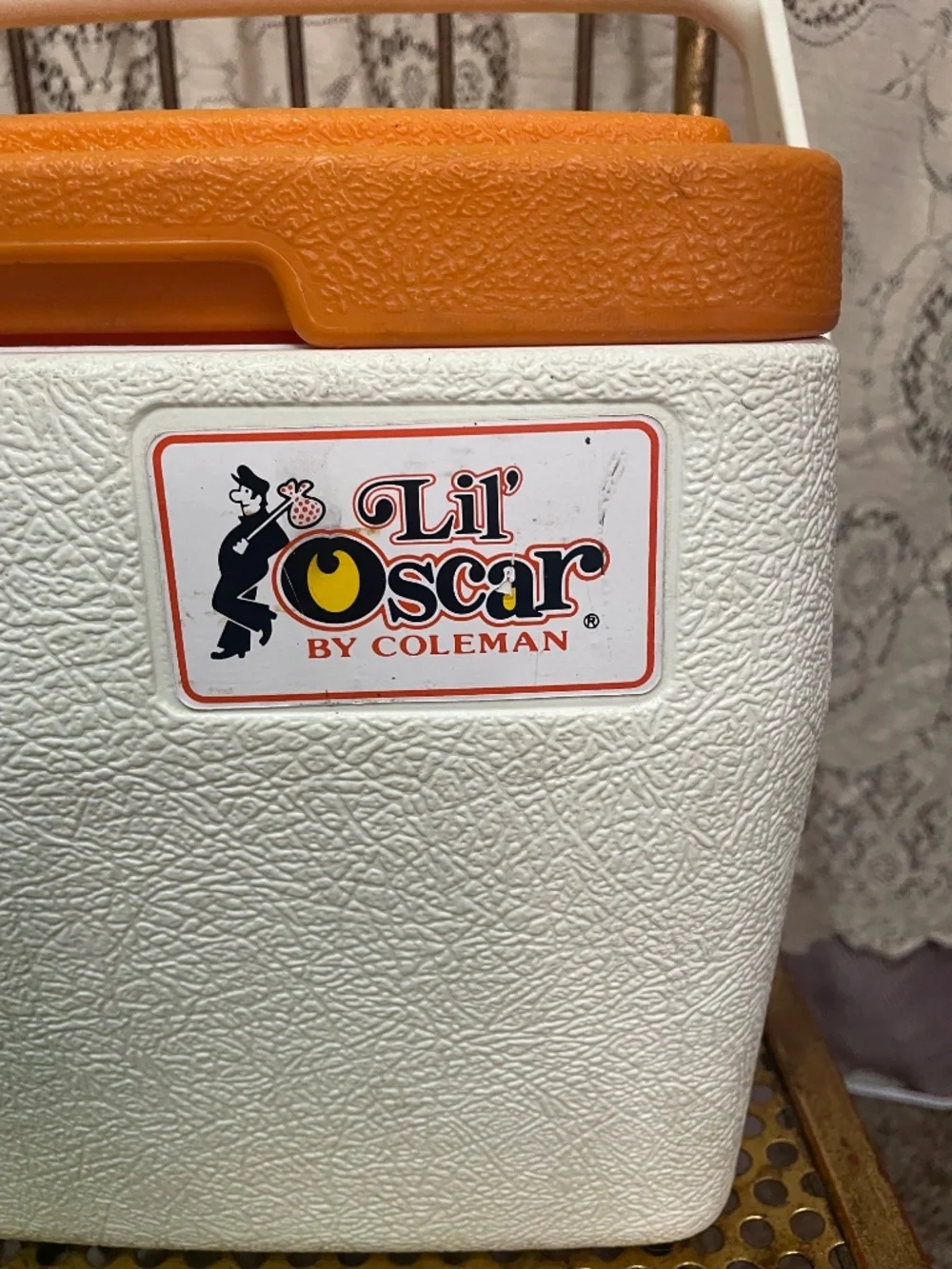 Coleman: Lil' Oscar vintage cooler